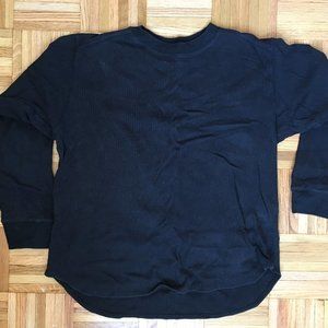 Black Uniqulo Long Sleeve T-Shirt
